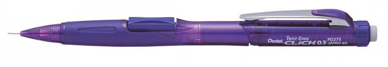 Pentel nyomósirón Twist-Erase Cl 0,5 mm - lila