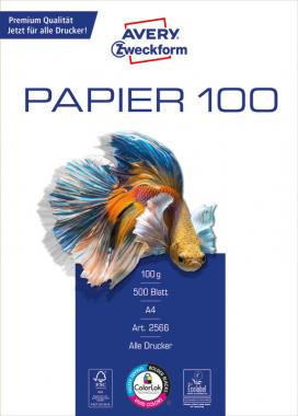 Avery 100g -os tintasugaras fehér matt papír