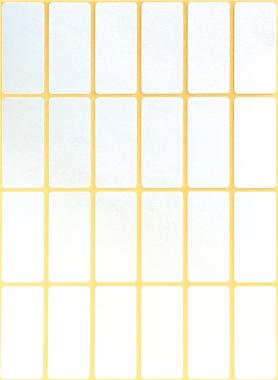 Avery univerzális kézzel írható címke 38 x 18 mm - fehér