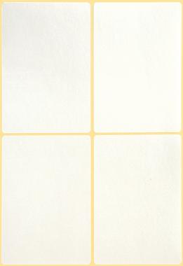 Avery univerzális kézzel írható címke 80 x 54 mm - fehér