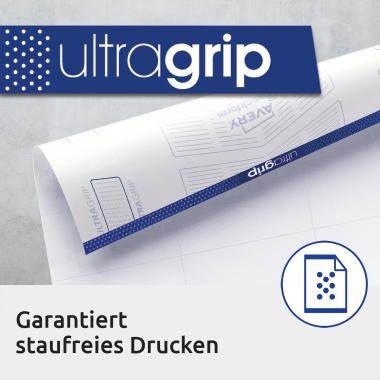 Avery univerzális címke 105 x 70 mm - fehér 100 ív