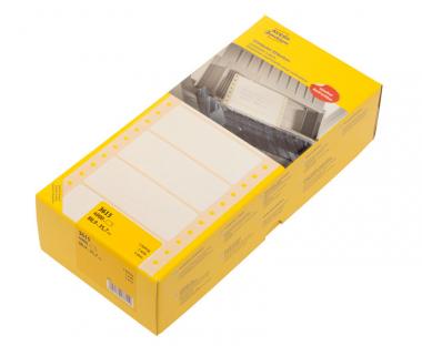 Avery 1 pályás leporellós címke fehér 88,9 x 35,7 mm