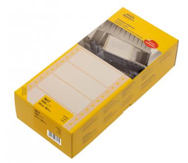 Avery 1 pályás leporellós címke fehér 101,6 x 48,4 mm