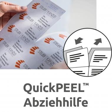 Avery univerzális címke 48,5 x 25,4 mm - fehér 100 ív
