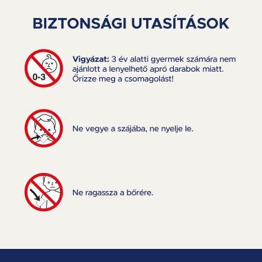 Avery karácsonyi fólián csillag ezüst kicsi 2ív