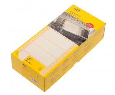 Avery 1 pályás leporellós címke fehér 88,9 x 23 mm