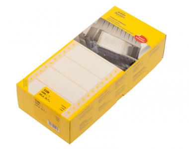 Avery 1 pályás leporellós címke fehér 101,6 x 35,7 mm