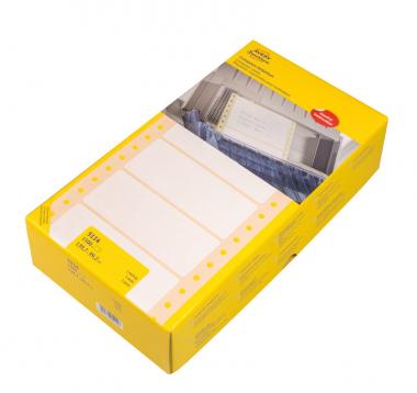 Avery 1 pályás leporellós címke fehér 139,7 x 99,2 mm