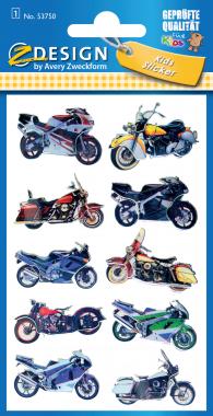 Avery 3D matrica - motorok 1 ív