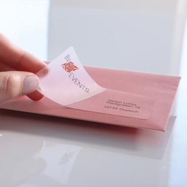 Avery átlátszó címzés címke 99,1 x 38,1 mm