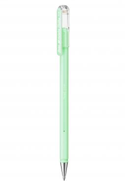 Pentel zselés kupakos rollertoll Hybrid Milky pasztell 0,8 mm - almazöld