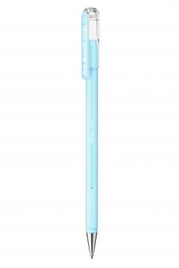 Pentel zselés kupakos rollertoll Hybrid Milky pasztell 0,8 mm - világoskék