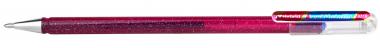 Pentel zselés rollertoll kupakos Dual-Hybrid metál 1,0 mm - kék + metálpink