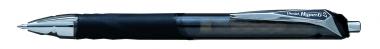 Pentel zselés rollertoll nyomógombos HyperG 0,7 mm - fekete