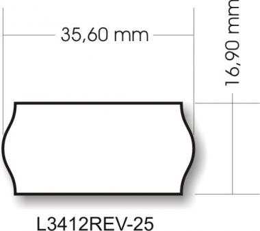 Avery visszaszedhető árazó címke 35,6 x 16,9 mm