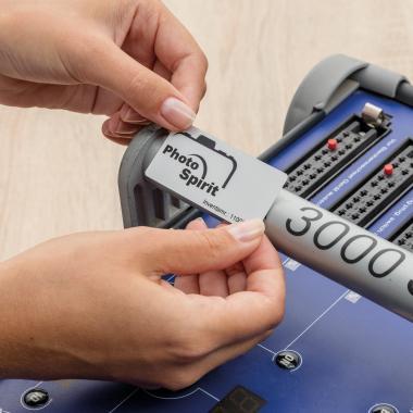 Avery ipari ezüst poliészter címke 96 x 50,8 mm