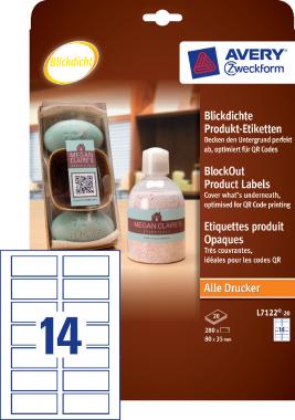 QR kód termék címke 80x35mm 20lap