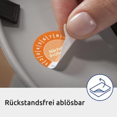 Avery nyomtatható, öntapadó visszaszedhető plakettek - fehér Ø 20 mm