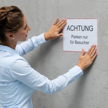 Avery szuper tapadású öntapadó papír címke - fehér 210x297 mm