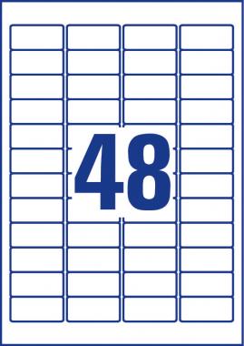 Avery ultra ellenálló címke 45,7 x 21,2 mm