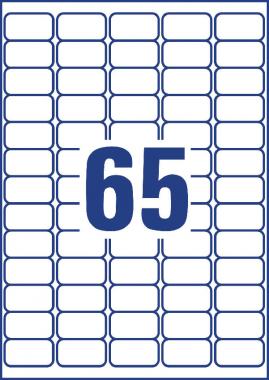 Avery fagyasztó címke 38,1 x 21,2 mm