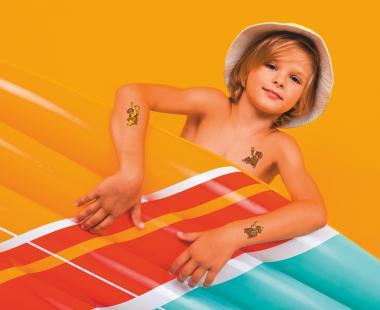 Avery tetoválás matrica - majom 1 ív