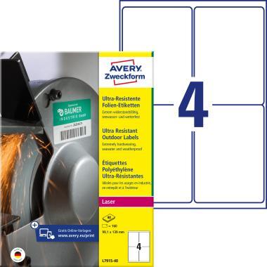 Avery ultra ellenálló címke 99,1 x 139 mm