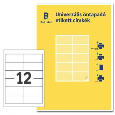 Univerzális címke 97x42,3mm