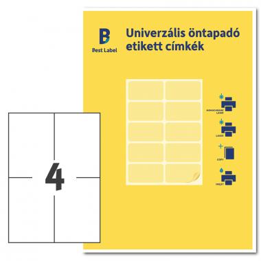 Univerzális címke 105x148,5mm