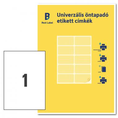 Univerzális címke 210x297mm