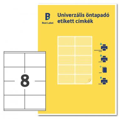 Univerzális címke 105x71mm