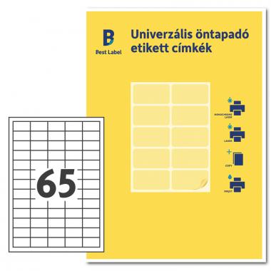 Univerzális címke 38,1x21,2mm