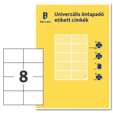 Univerzális címke 105x74mm