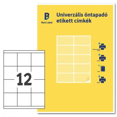Univerzális címke 70x67,7mm