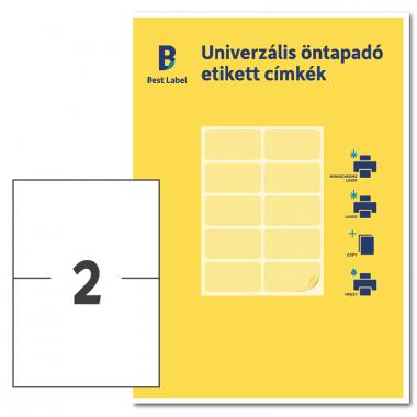 Univerzális címke 210x148mm