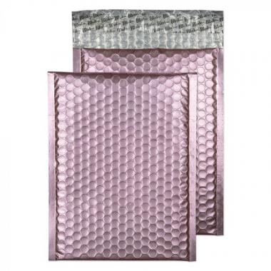 Metallic légpárnás tasak szilikonos MATT BABARÓZSASZÍN BX100 250x180