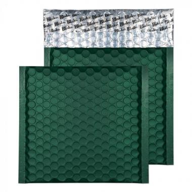Metallic légpárnás tasak szilikonos MATT SÖTÉT FŰZÖLD CD 165x165