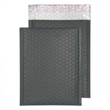 Metallic légpárnás tasak szilikonos GRAFITSZÜRKE 250x180
