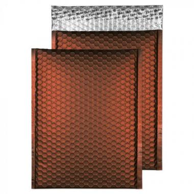 Metallic légpárnás tasak szilikonos MATT TEJCSOKOLÁDÉ 324x230