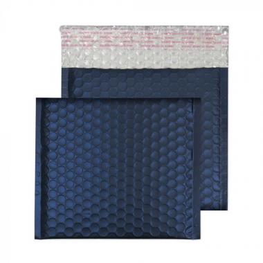 Metallic légpárnás tasak szilikonos TENGERÉSZKÉK CD 165x165