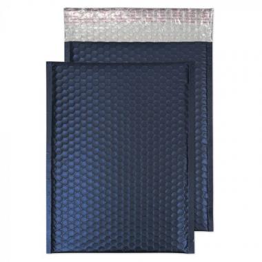Metallic légpárnás tasak szilikonos TENGERÉSZKÉK 324x230