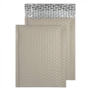 Metallic légpárnás tasak szilikonos MATT GALAMBSZÜRKE 250x180