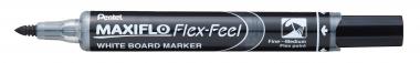 Pentel táblamarker hajlékony hegyű Maxiflo FlexF 1-5 mm - fekete