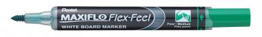 Pentel táblamarker hajlékony hegyű Maxiflo FlexF 1-5 mm - zöld