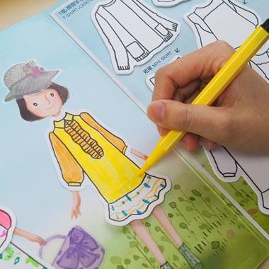 Stick\'n kreatív szett - Az én csodálatos gardróbom 