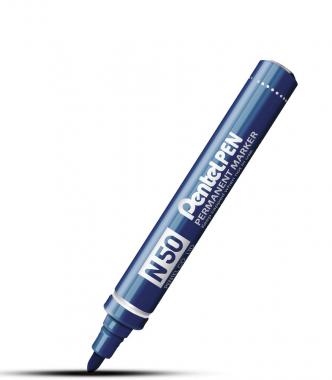 Pentel marker alkoholos kerek hegyű 2 mm - kék