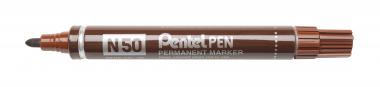 Pentel marker alkoholos kerek hegyű 2 mm - barna