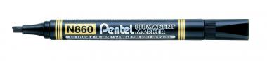 Pentel marker alkoholos vágott hegyű 0,6 - 4,5 mm - fekete