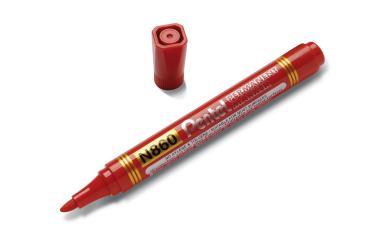 Pentel marker alkoholos kerek hegyű 1,5 mm - piros