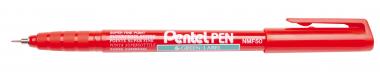 Pentel marker alkoholos tűhegyű 0,6 mm - piros